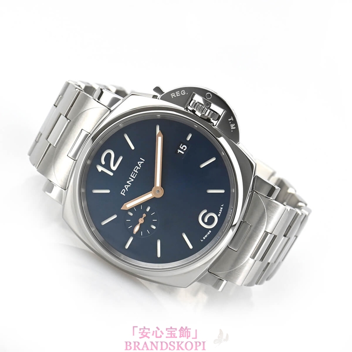 パネライ自動巻き時計ルミノール ドゥエ 42mm PAM01124