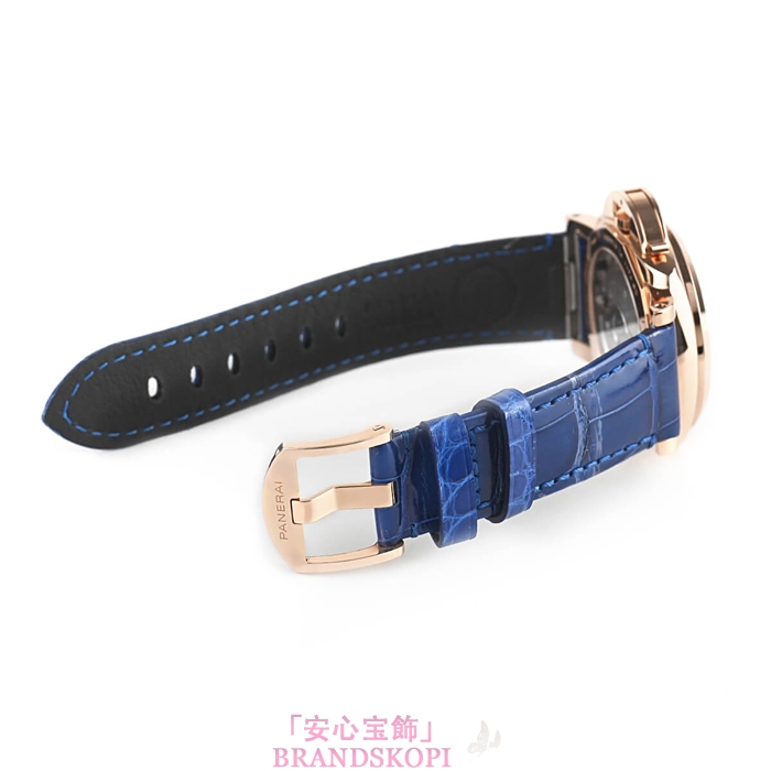 パネライ自動巻き時計ルミノール ドゥエ ルナ ゴールドテック PAM01181