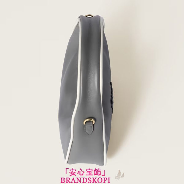 ミュウミュウ2025年新作ワンダー レザー バッグ5BC125_2IBP_F0RXG_V_OWF
