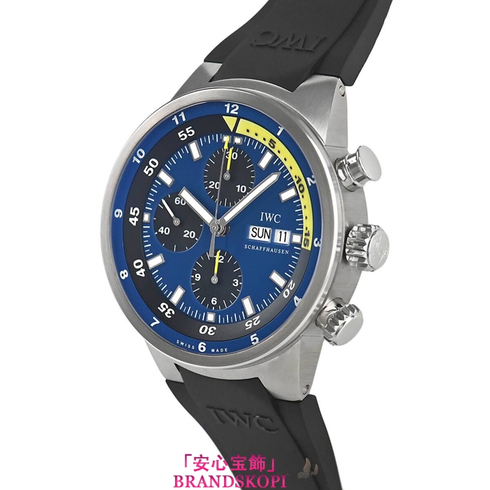 IWC自動巻き時計アクアタイマー クロノ クストダイバー IW378203