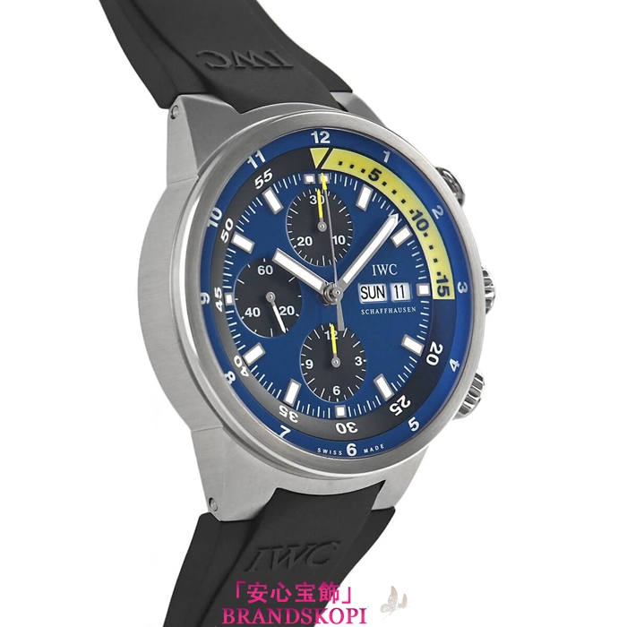 IWC自動巻き時計アクアタイマー クロノ クストダイバー IW378203