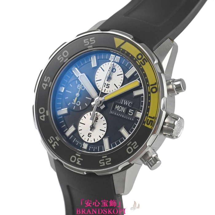 IWC自動巻き時計アクアタイマー クロノ IW376702