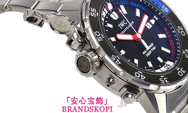 IWC自動巻き時計アクアタイマー ディープツー IW354703