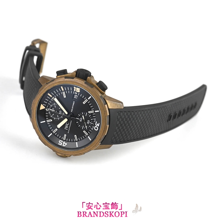 IWC自動巻き時計アクアタイマー クロノ エクスペディション チャールズダーウィン IW379503