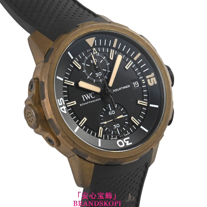 IWC自動巻き時計アクアタイマー クロノ エクスペディション チャールズダーウィン IW379503