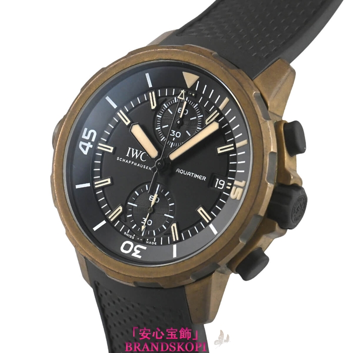 IWC自動巻き時計アクアタイマー クロノ エクスペディション チャールズダーウィン IW379503