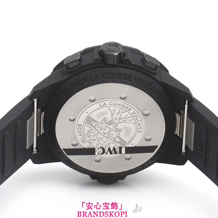 IWC自動巻き時計アクアタイマー クロノグラフ ラ・クンブレ・ボルケーノ 世界限定500本 IW379505