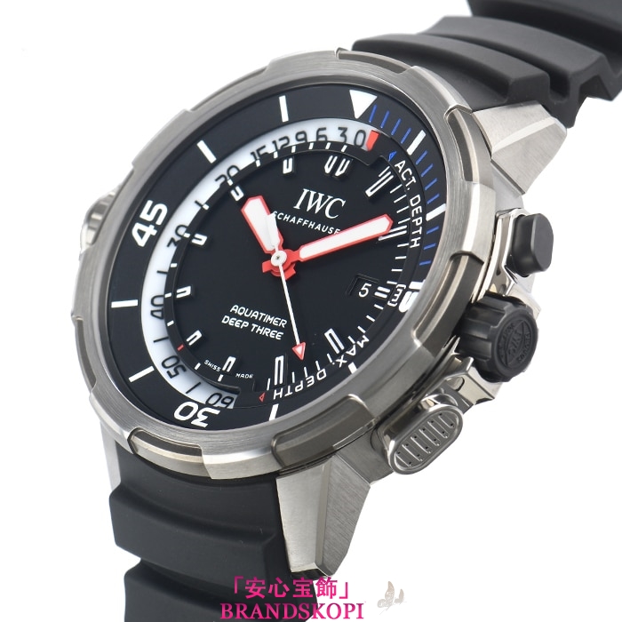 IWC自動巻き時計アクアタイマー ディープスリー IW355701