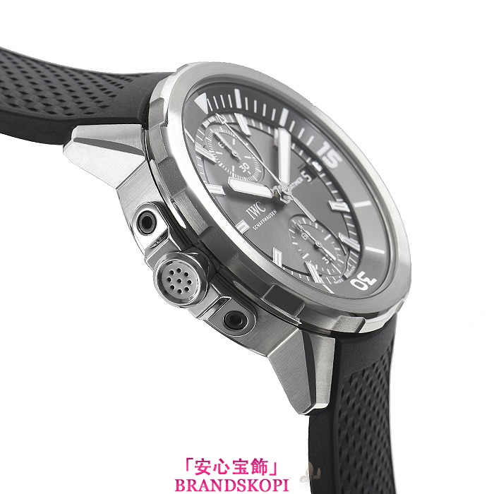 IWC自動巻き時計アクアタイマー クロノ シャーク 世界限定500本 IW379506