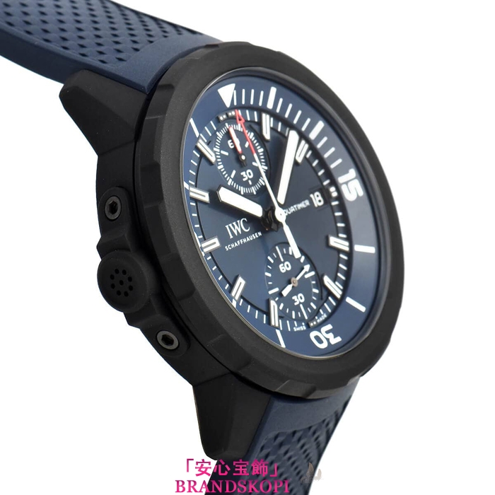 IWC自動巻き時計アクアタイマー クロノ ローレウス スポーツ フォーグッド 世界限定1000本 IW379507
