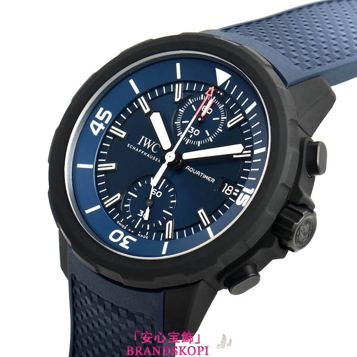 IWC自動巻き時計アクアタイマー クロノ ローレウス スポーツ フォーグッド 世界限定1000本 IW379507