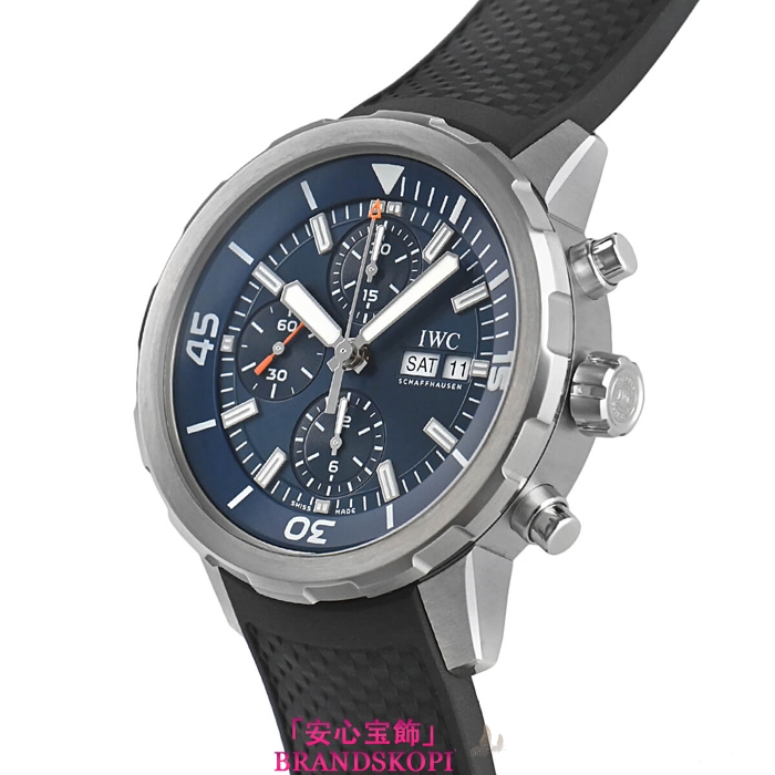 IWC自動巻き時計アクアタイマー クロノ エクスペディション・ジャック=イヴ・クストー IW376805