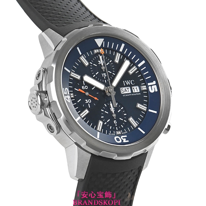 IWC自動巻き時計アクアタイマー クロノ エクスペディション・ジャック=イヴ・クストー IW376805