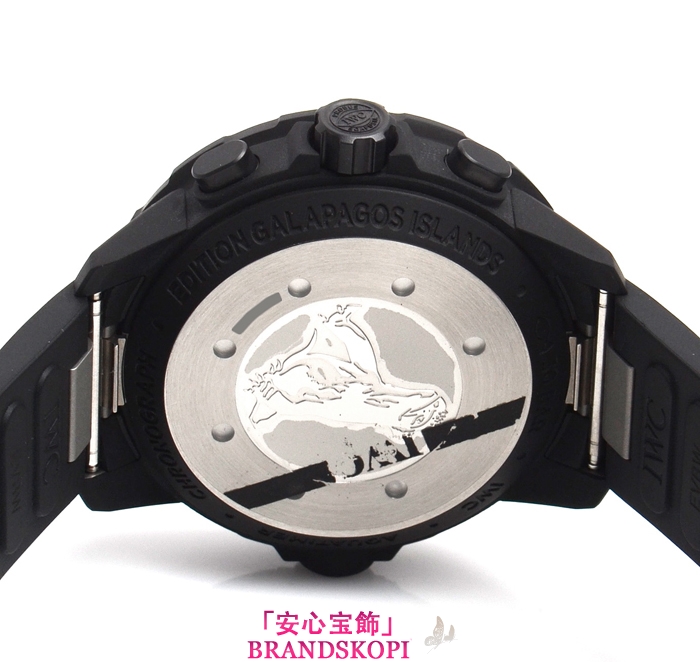 IWC自動巻き時計アクアタイマー クロノ ガラパゴスアイランド IW379502