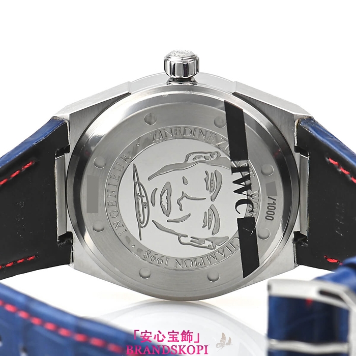 IWC自動巻き時計インヂュニア オートマティック ジダンモデル世界限定1000本 IW323403