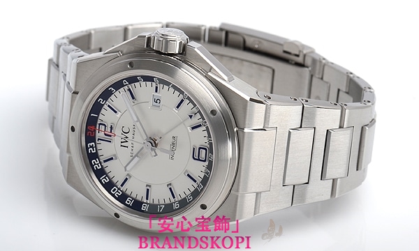 IWC自動巻き時計インヂュニア デュアルタイム IW324404