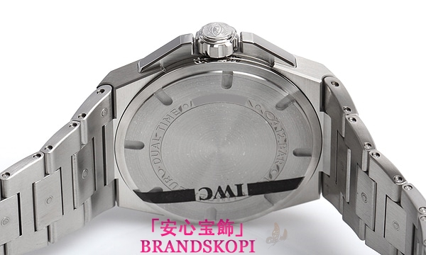 IWC自動巻き時計インヂュニア デュアルタイム IW324404