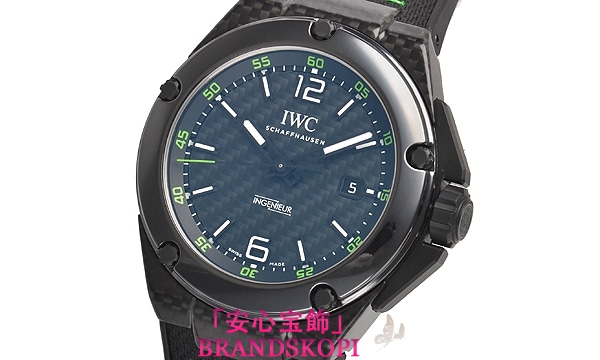 IWC自動巻き時計インヂュニア オートマティック カーボンパフォーマンス セラミック 世界限定1000本 IW322404