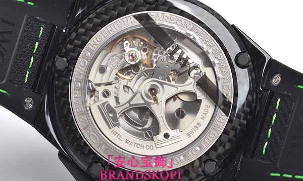 IWC自動巻き時計インヂュニア オートマティック カーボンパフォーマンス セラミック 世界限定1000本 IW322404