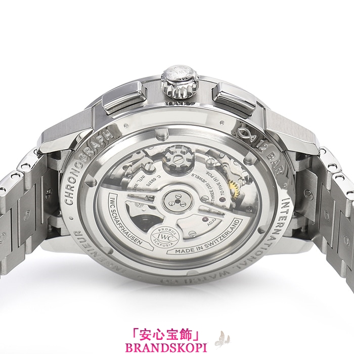 IWC自動巻き時計インヂュニア クロノグラフ IW380802