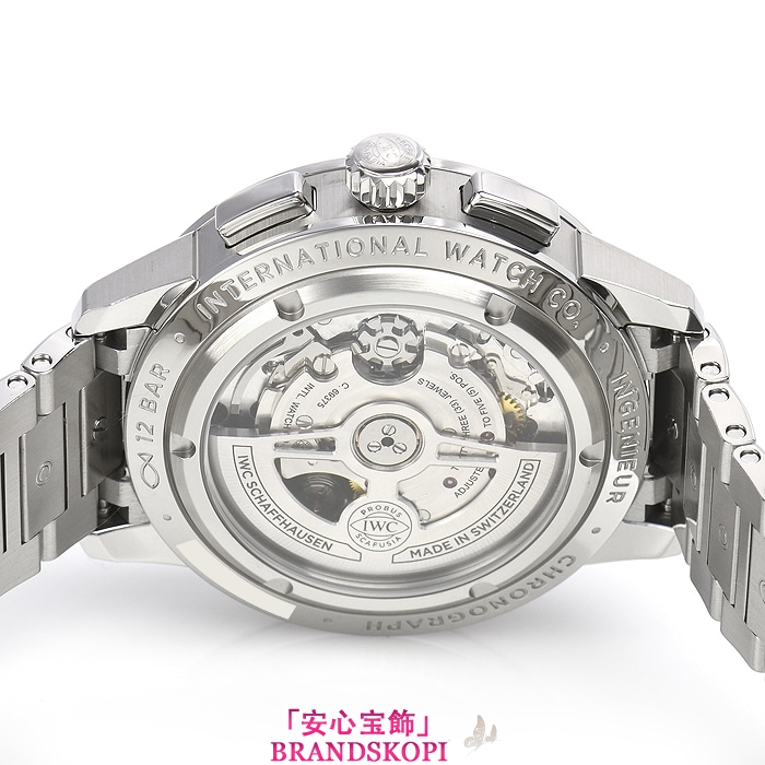 IWC自動巻き時計インヂュニア クロノグラフ IW380801