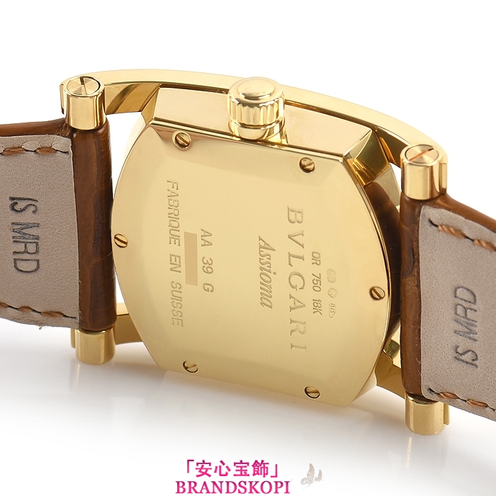 ブルガリ自動巻き時計アショーマ AA39C13GLD