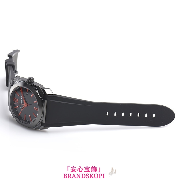 ブルガリ自動巻き時計オクト ウルトラネロ BGO41C9BSVD