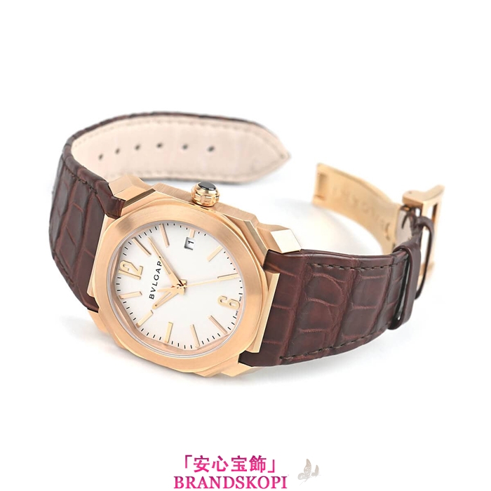 ブルガリ自動巻き時計オクト ソロテンポ BGOP38WGLD