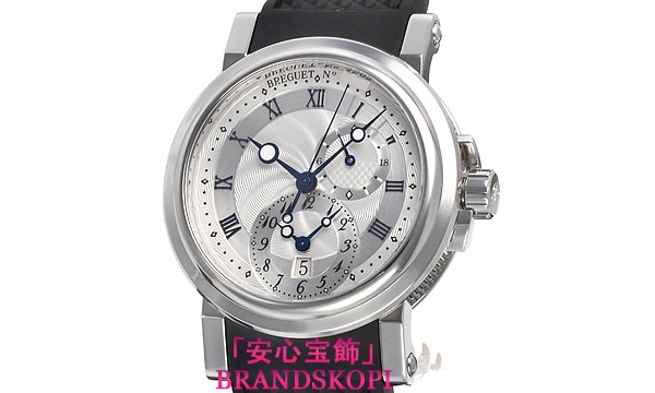ブレゲ自動巻き時計マリーン ＧＭＴ 5857ST/12/5ZU