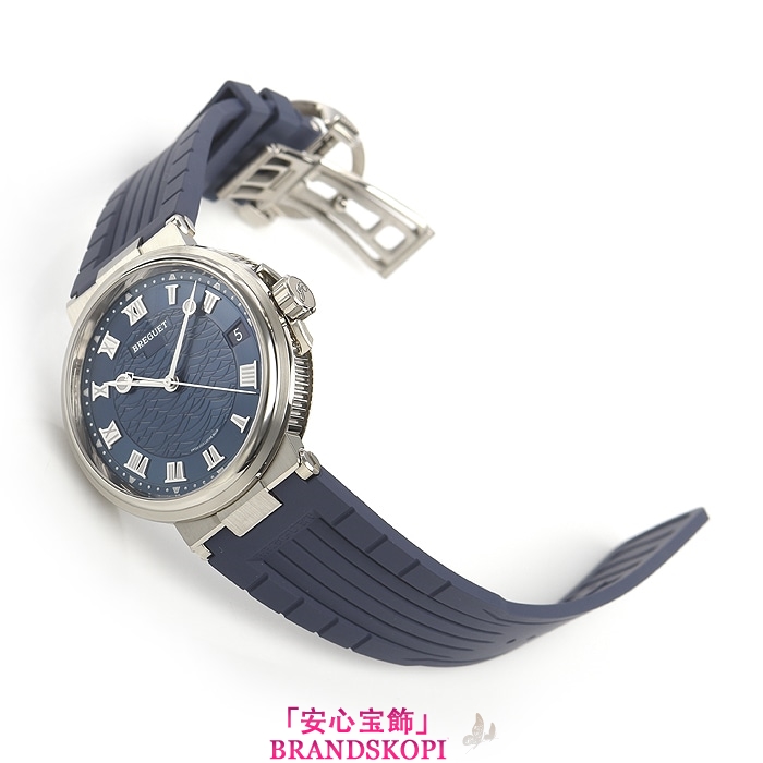 ブレゲ自動巻き時計マリーン５５１７ 5517BB/Y2/5ZU