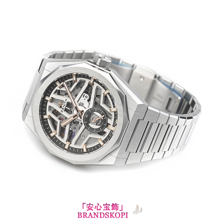 ゼニス自動巻き時計デファイ スカイライン スケルトン ブティック限定 03.9300.3620/80.I001