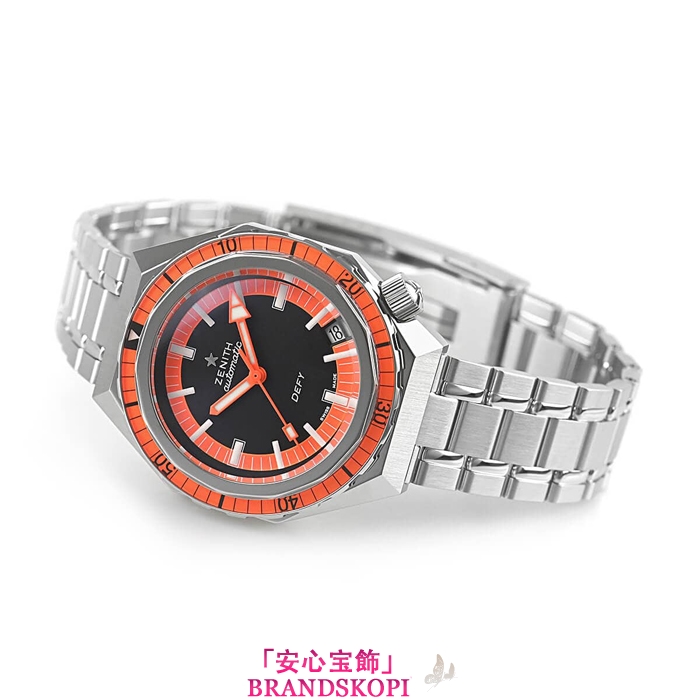 ゼニス自動巻き時計デファイ リバイバル A3648 03.A3648.670/21.M3648