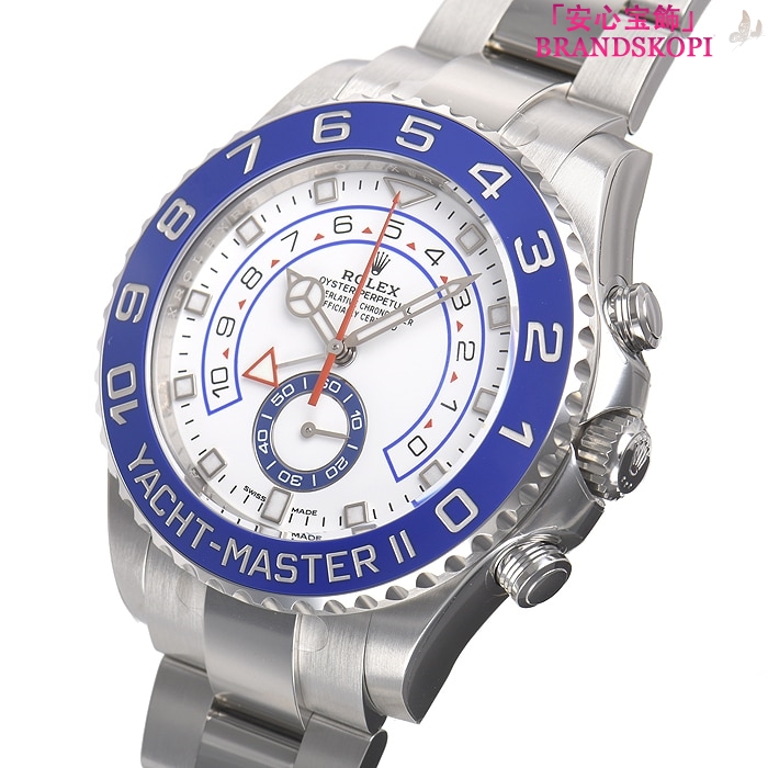 ロレックス自動巻き時計 44mm ヨットマスター II 116680