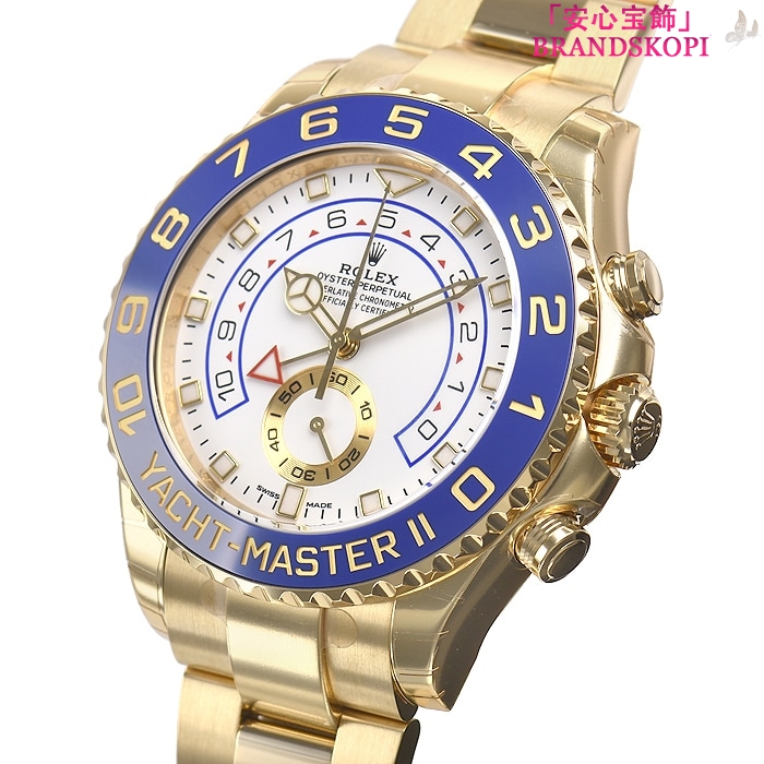ロレックス自動巻き時計 44mm ヨットマスター II 116688