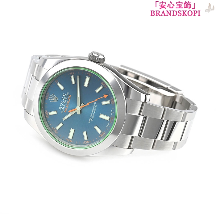 ロレックス自動巻き時計 40mm ミルガウス 116400GV