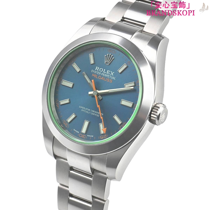 ロレックス自動巻き時計 40mm ミルガウス 116400GV