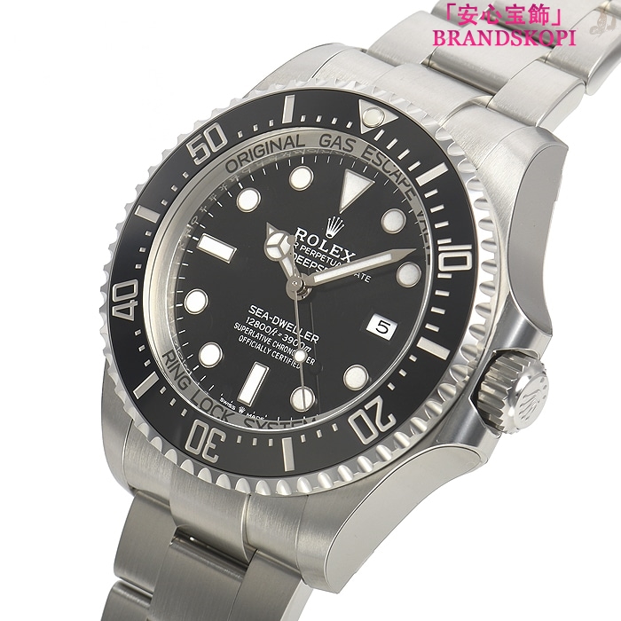 ロレックス自動巻き時計 44mm シードゥエラー ディープシー 126660