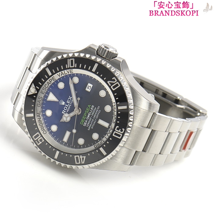 ロレックス自動巻き時計 44mm シードゥエラー ディープシー Dブルー 126660