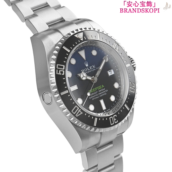 ロレックス自動巻き時計 44mm シードゥエラー ディープシー Dブルー 136660