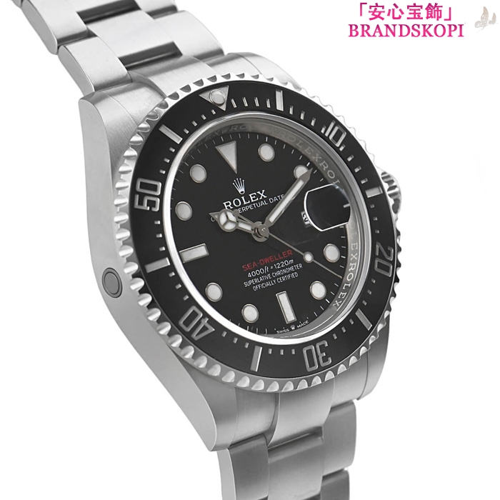 ロレックス自動巻き時計 43mm シードゥエラー 126600