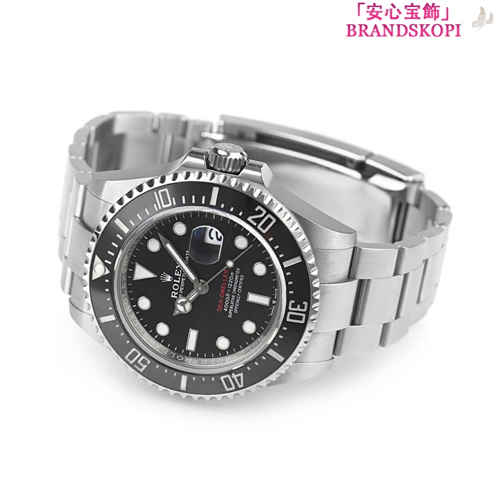 ロレックス自動巻き時計 43mm シードゥエラー 126600
