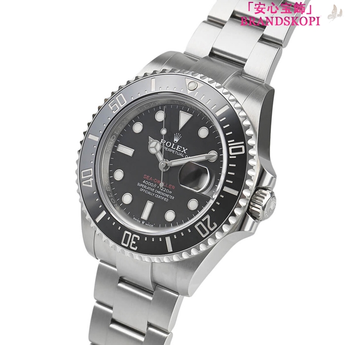 ロレックス自動巻き時計 43mm シードゥエラー 126600