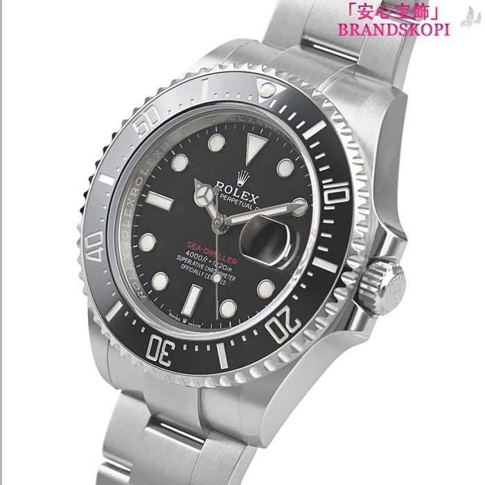 ロレックス自動巻き時計 43mm シードゥエラー 126600