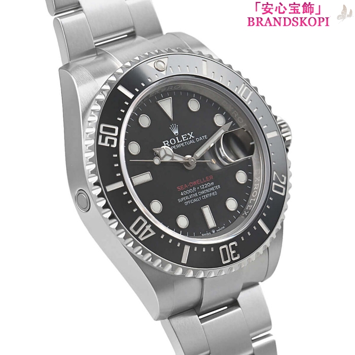 ロレックス自動巻き時計 43mm シードゥエラー 126600