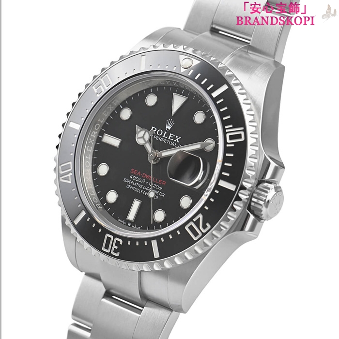 ロレックス自動巻き時計 43mm シードゥエラー 126600