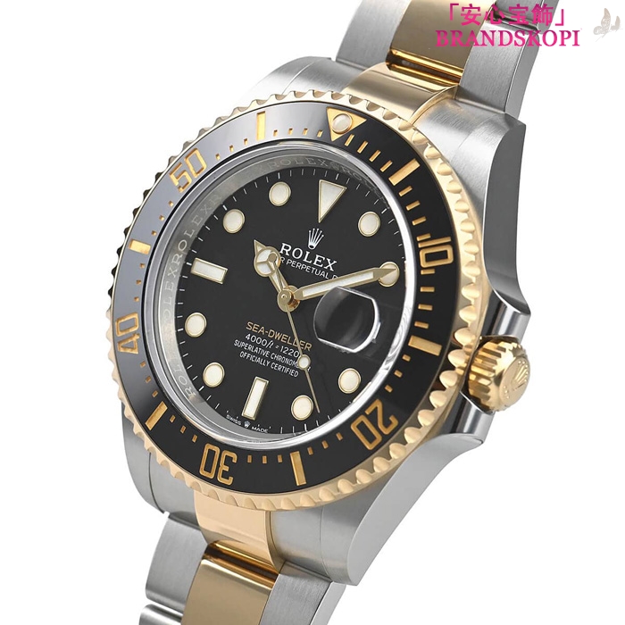 ロレックス自動巻き時計 43mm シードゥエラー 126603