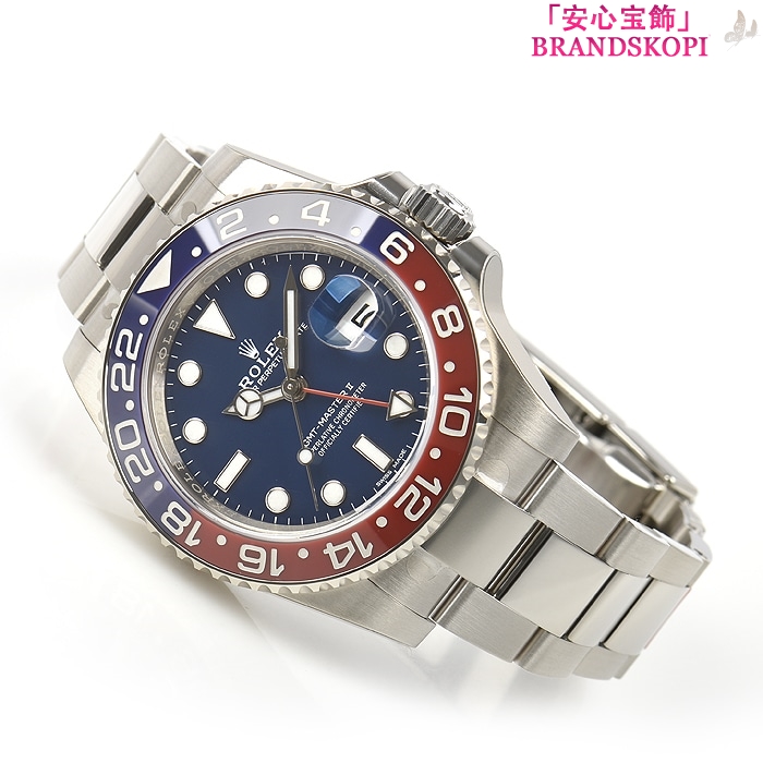 ロレックス自動巻き時計 40mm GMTマスター II 116719BLRO