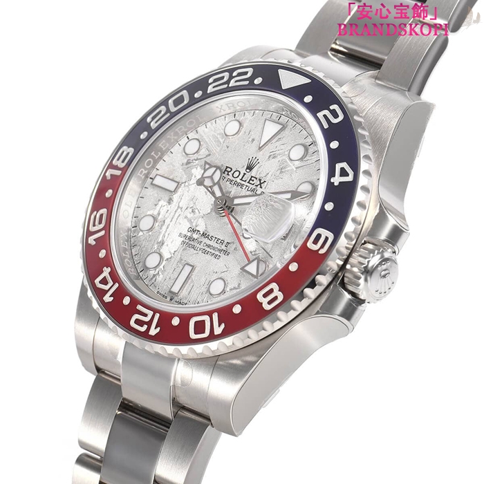 ロレックス自動巻き時計 40mm GMTマスター II 126719BLRO