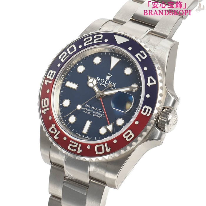 ロレックス自動巻き時計 40mm GMTマスター II 126719BLRO
