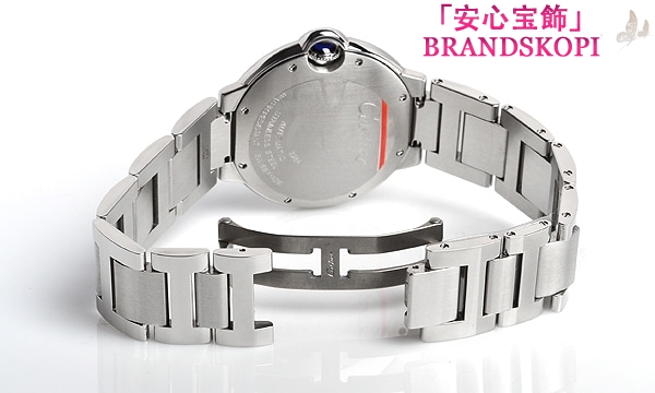 カルティエ自動巻き時計バロン ブルー 36mm WE902075